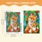 Fox Diamond Painting Kit 12x16 Inch – Full Round Drill 5D DIY Diamond Art for Adults & Beginners | Crystal Gem Art Home Wall Décor